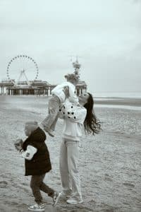 Family photo in The Hague 