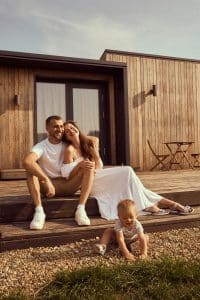 Outdoor family photo near Amsterdam