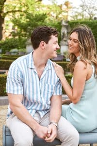 Romantic couple photo in Amsterdam