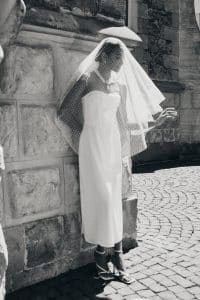 Bridal portrait in Amsterdam